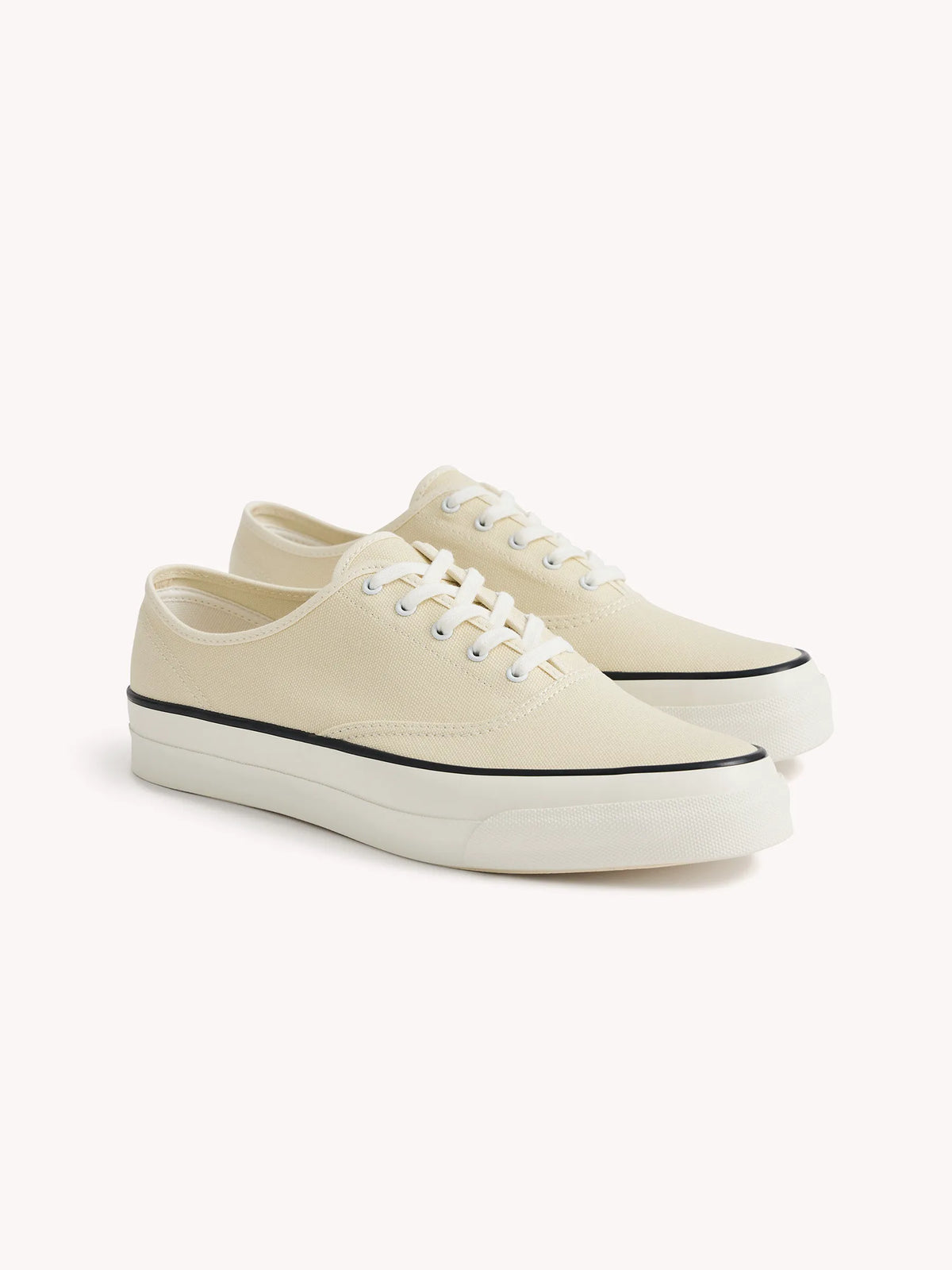 Natural Moonstar x Buck Mason Deck Shoe