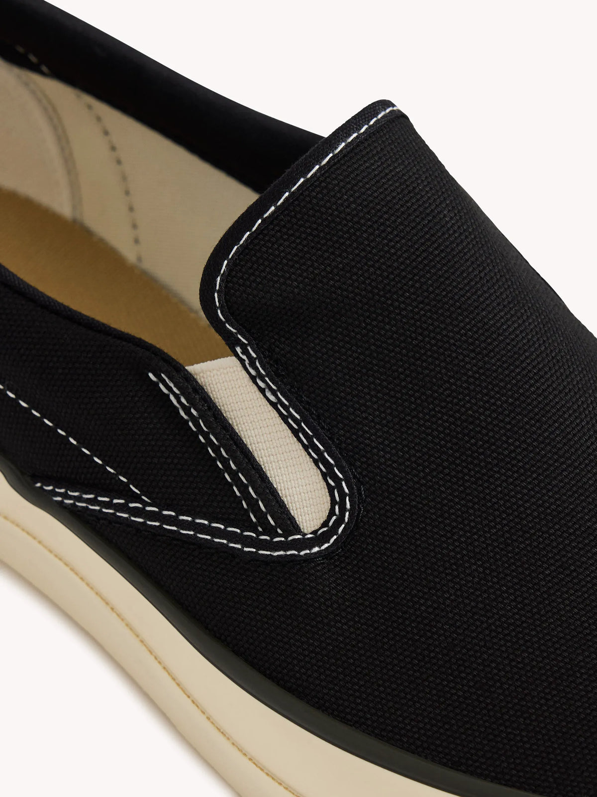 Black Moonstar Vintage Decksport Slip On