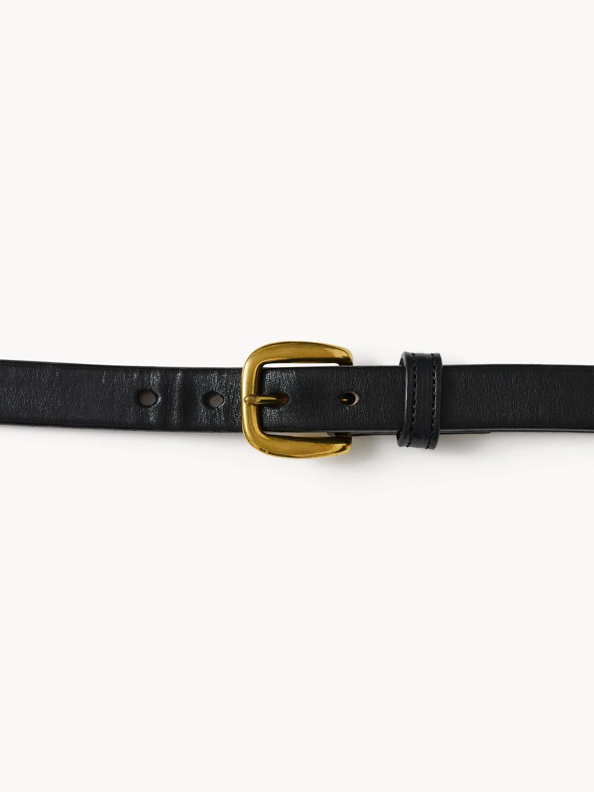 Black Slim Harpo American Dress Belt