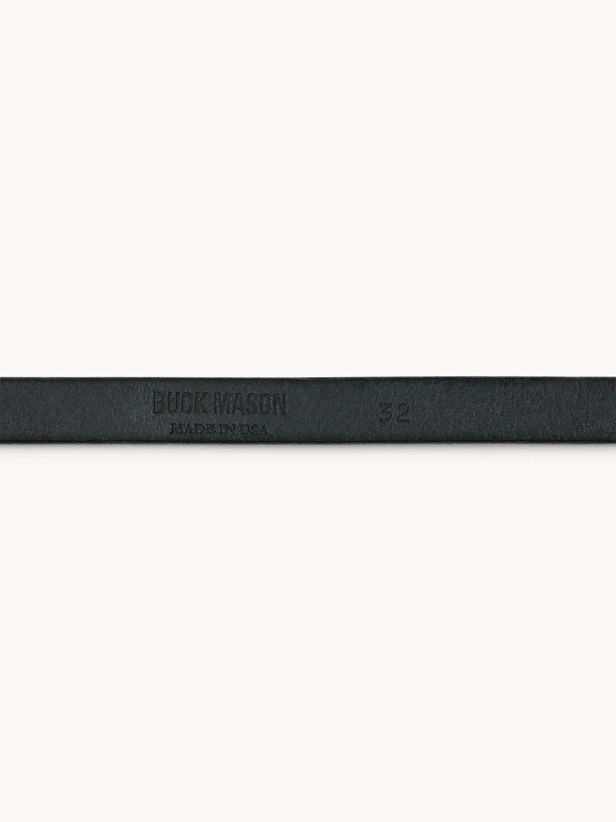 Black Slim Harpo American Dress Belt
