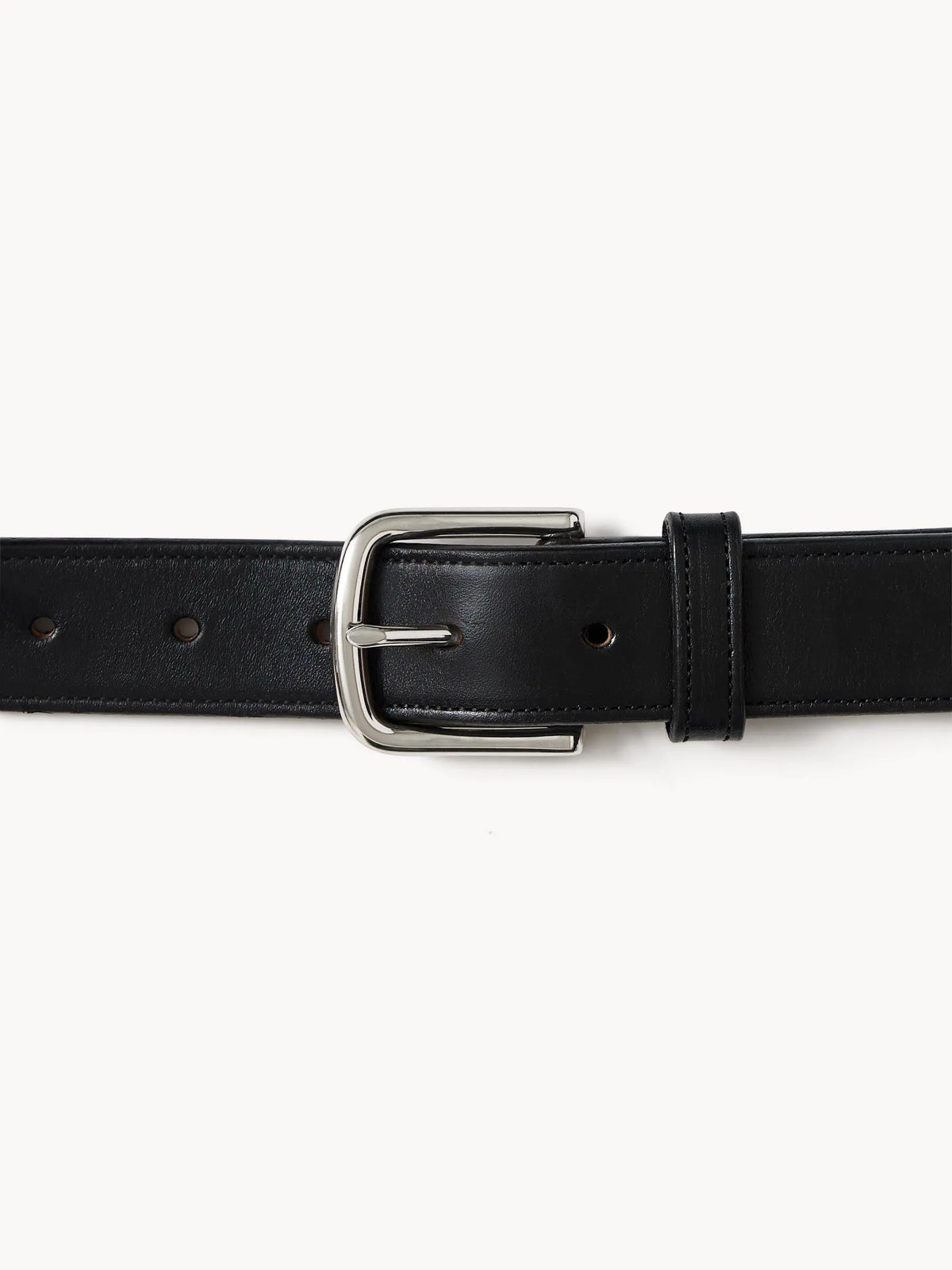 Black Semi-Fancy American Dress Belt