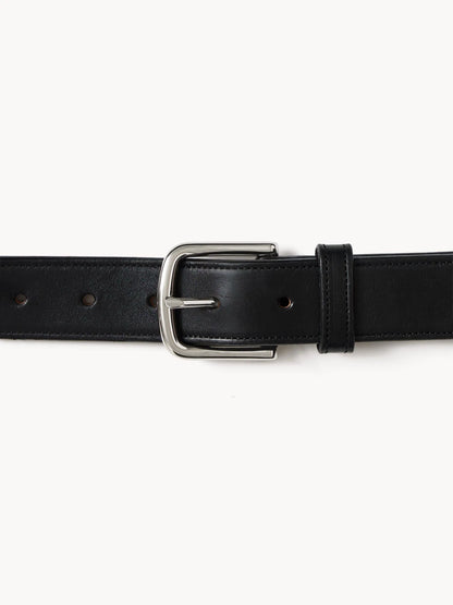 Black Semi-Fancy American Dress Belt