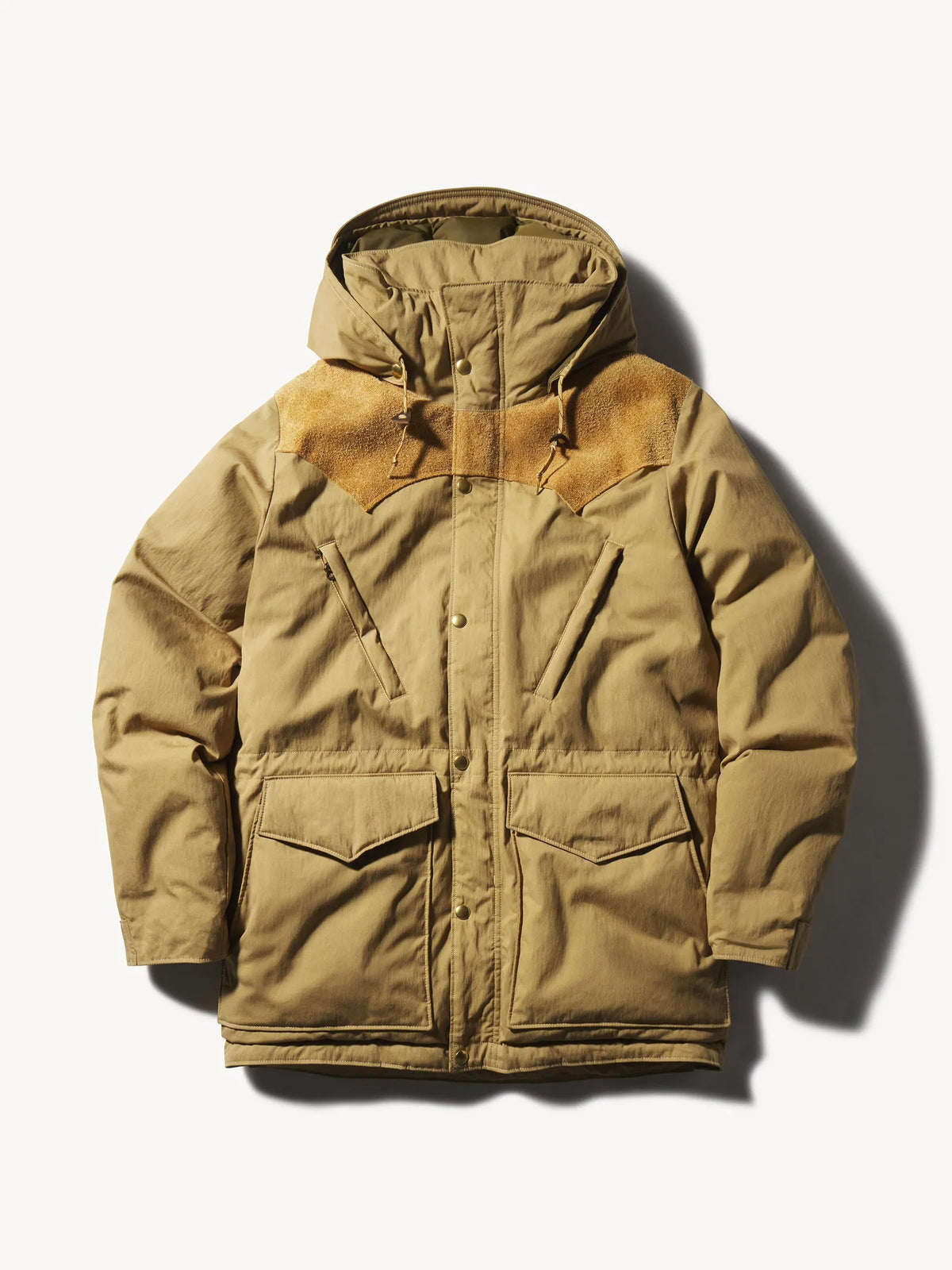 Classic Khaki Rocky Mountain Featherbed X Buck Mason Down Parka