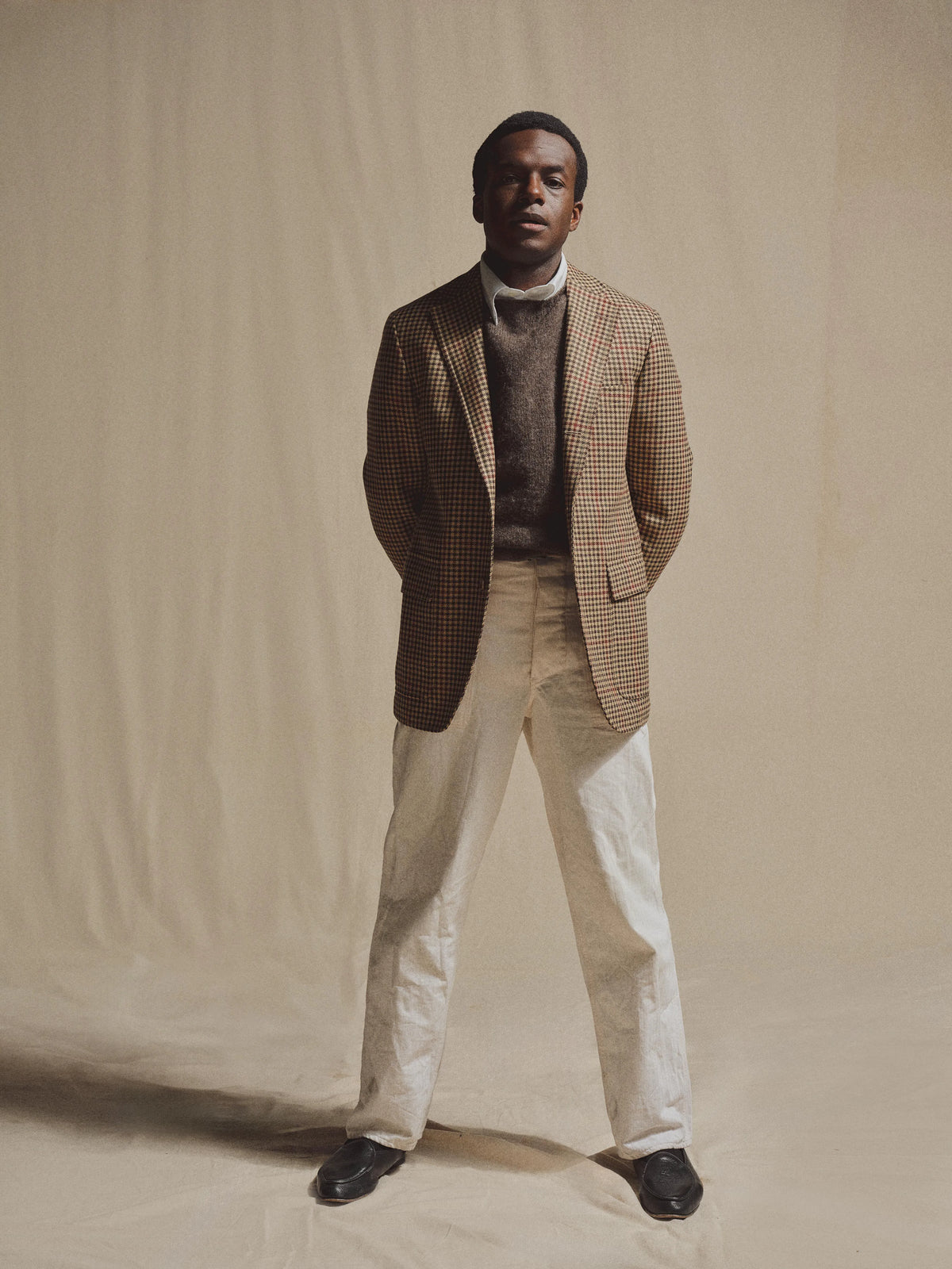 J.Press × Buck Mason Hawthorn Gun Club Lovat Tweed Usa Sportcoat