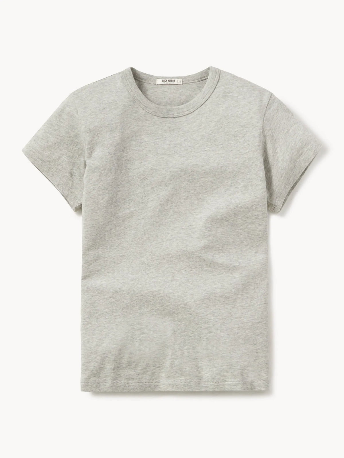 Graphite Pima Slim Crew