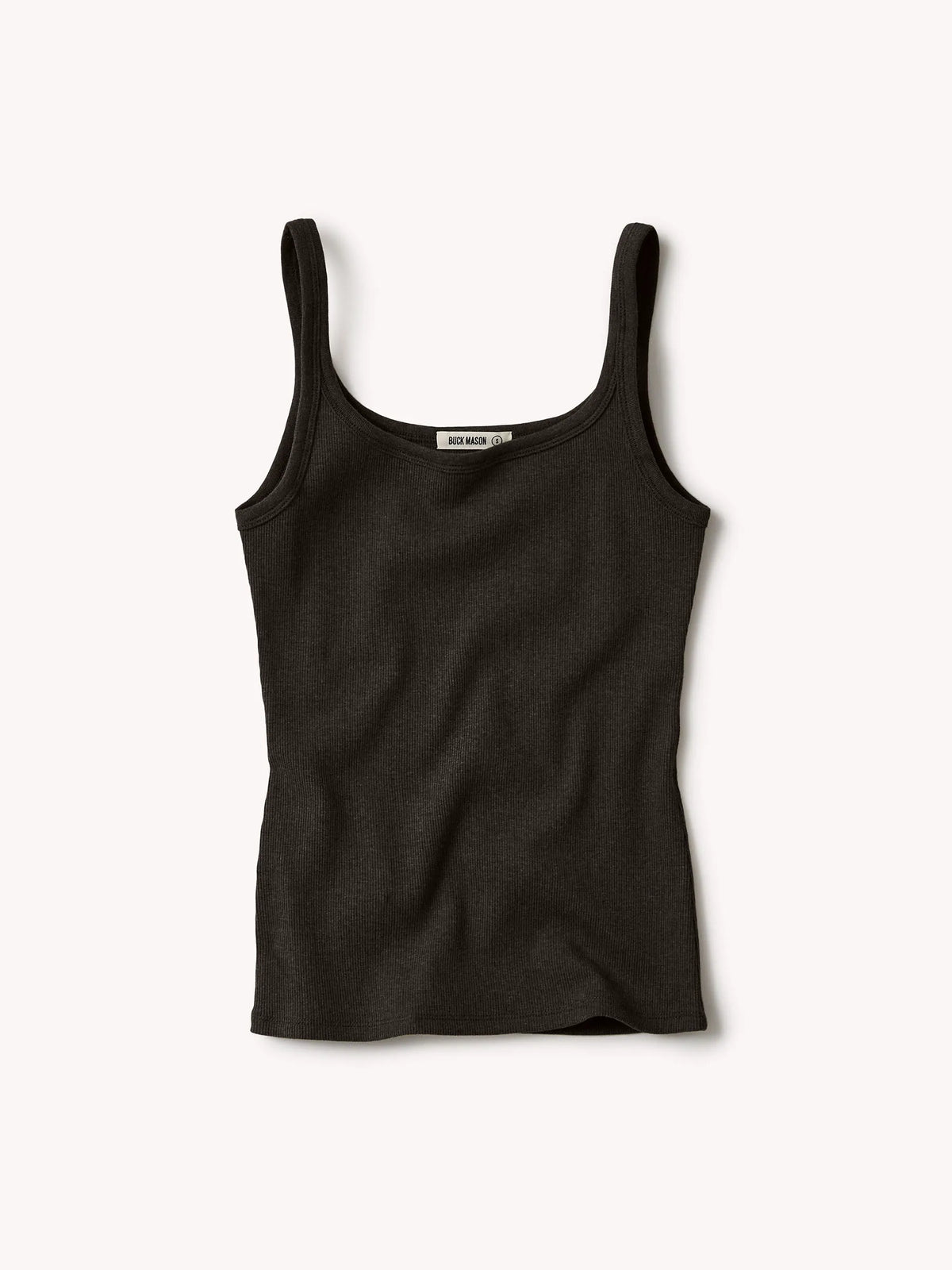 Marled Firewood Surplus Rib Scoop Neck Tank