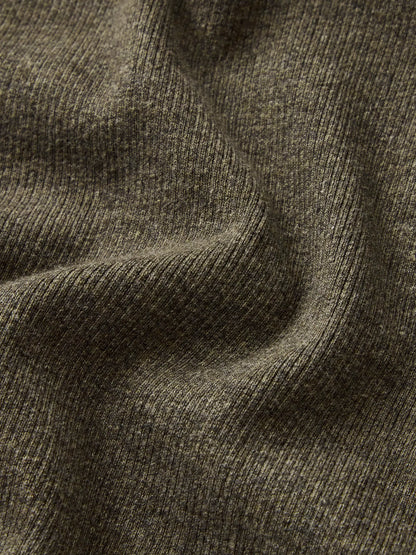 Heather Laurel Surplus Rib L/S Crew