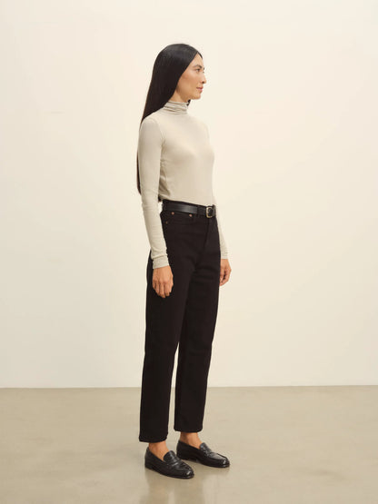 Sand Drift Cloud Jersey Turtleneck