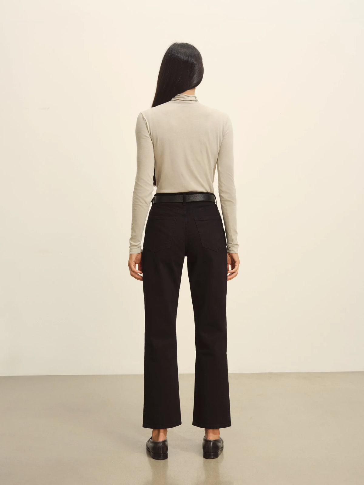 Sand Drift Cloud Jersey Turtleneck