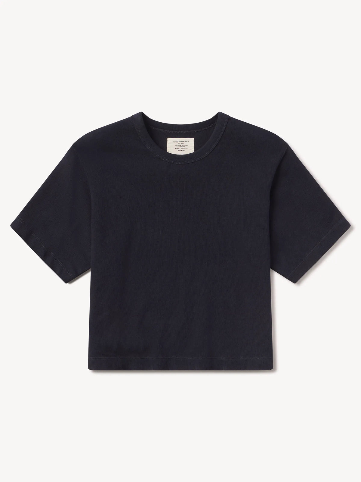 Dress Navy Field-Spec Boyfriend Crop Tee