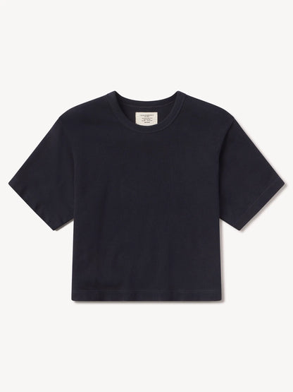 Dress Navy Field-Spec Boyfriend Crop Tee