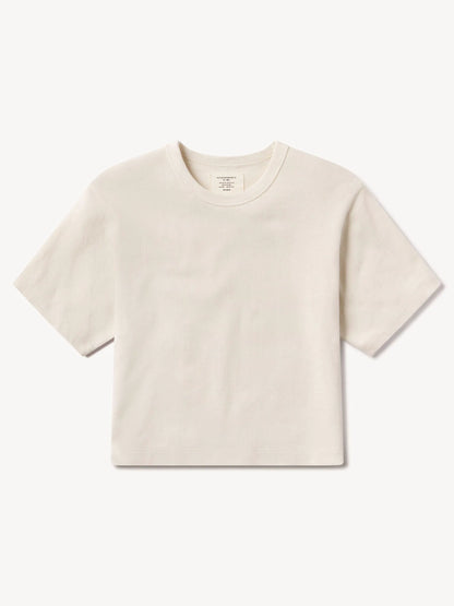 Breve Field-Spec Boyfriend Crop Tee