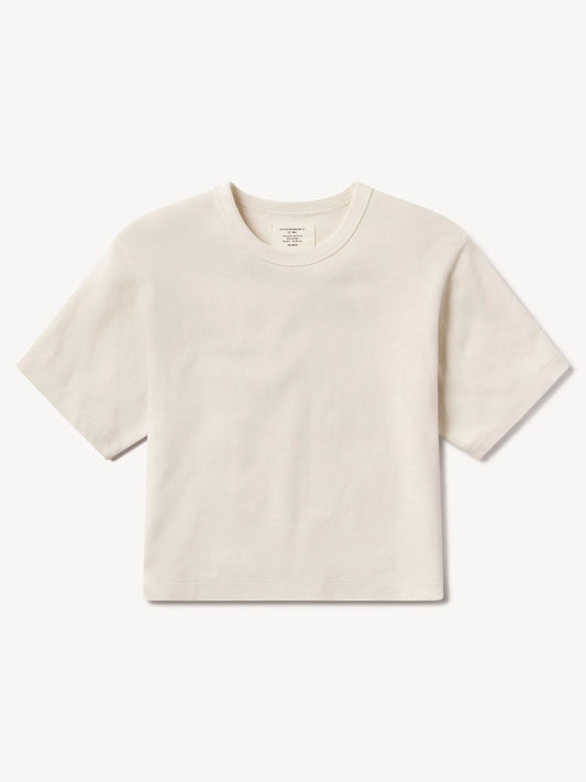 Breve Field-Spec Boyfriend Crop Tee
