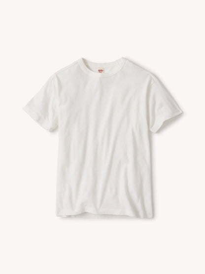 White Toughknit Easy Tee