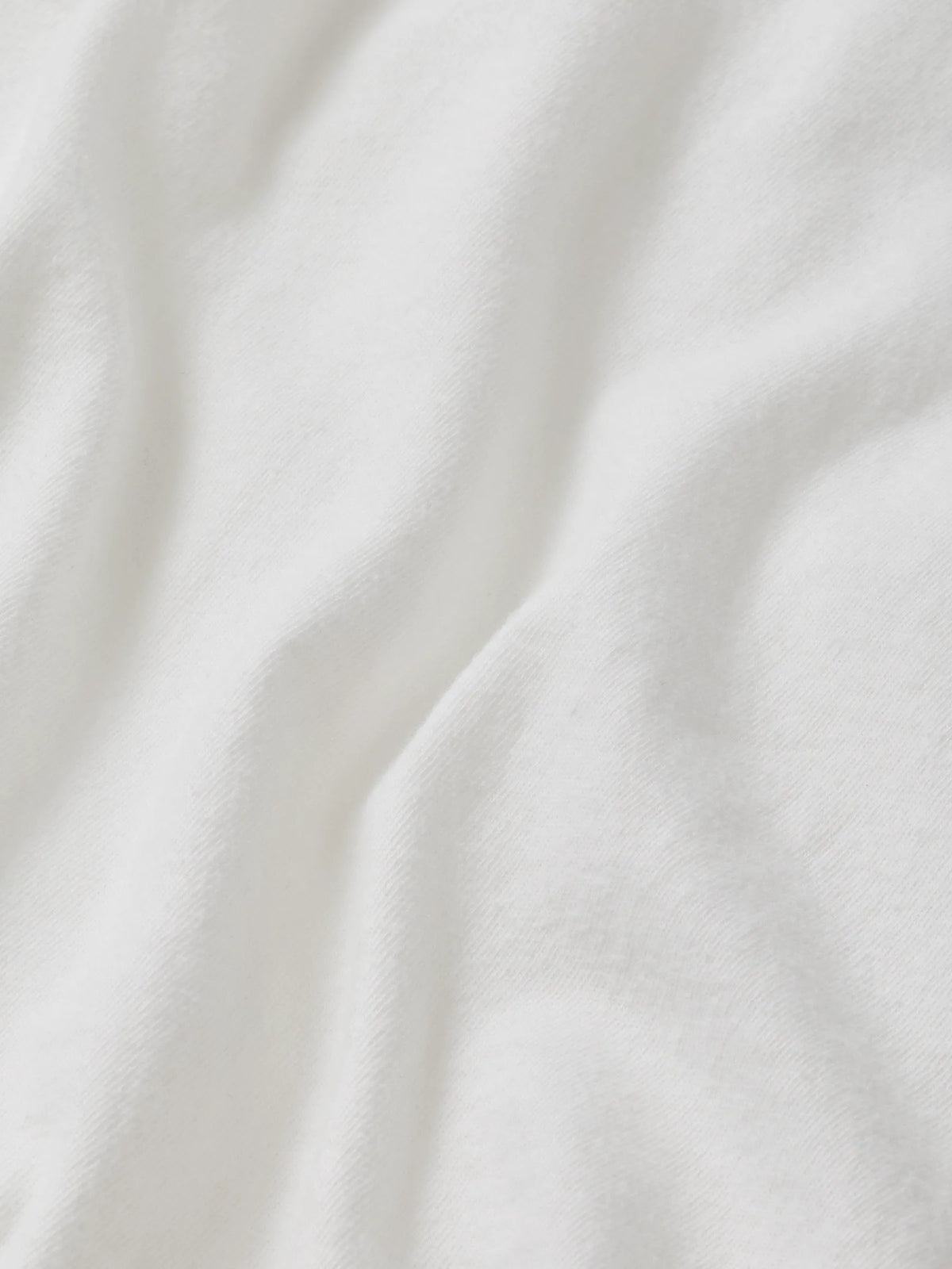 White Toughknit Easy Tee