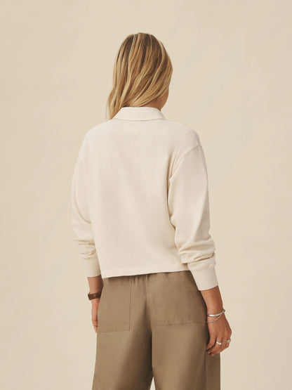 Breve Field-Spec Boyfriend Crop Rugby