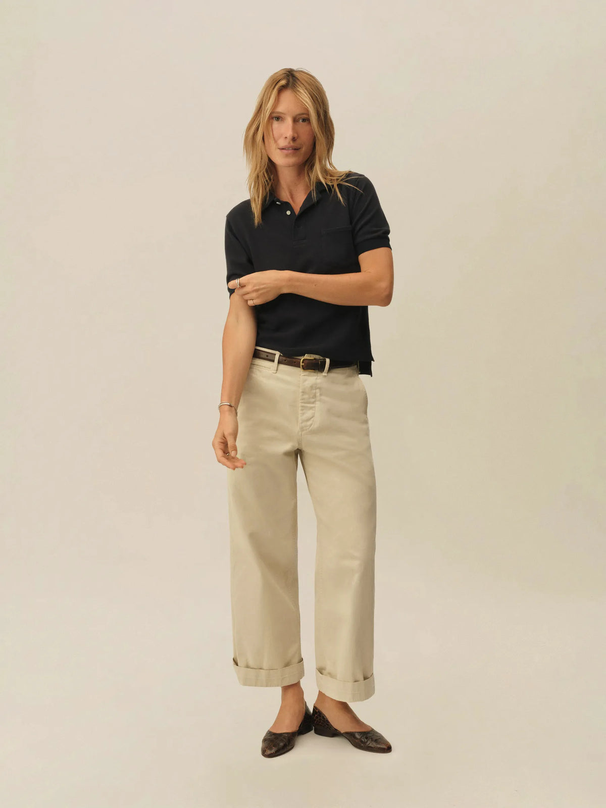 Dark Navy Campus Polo