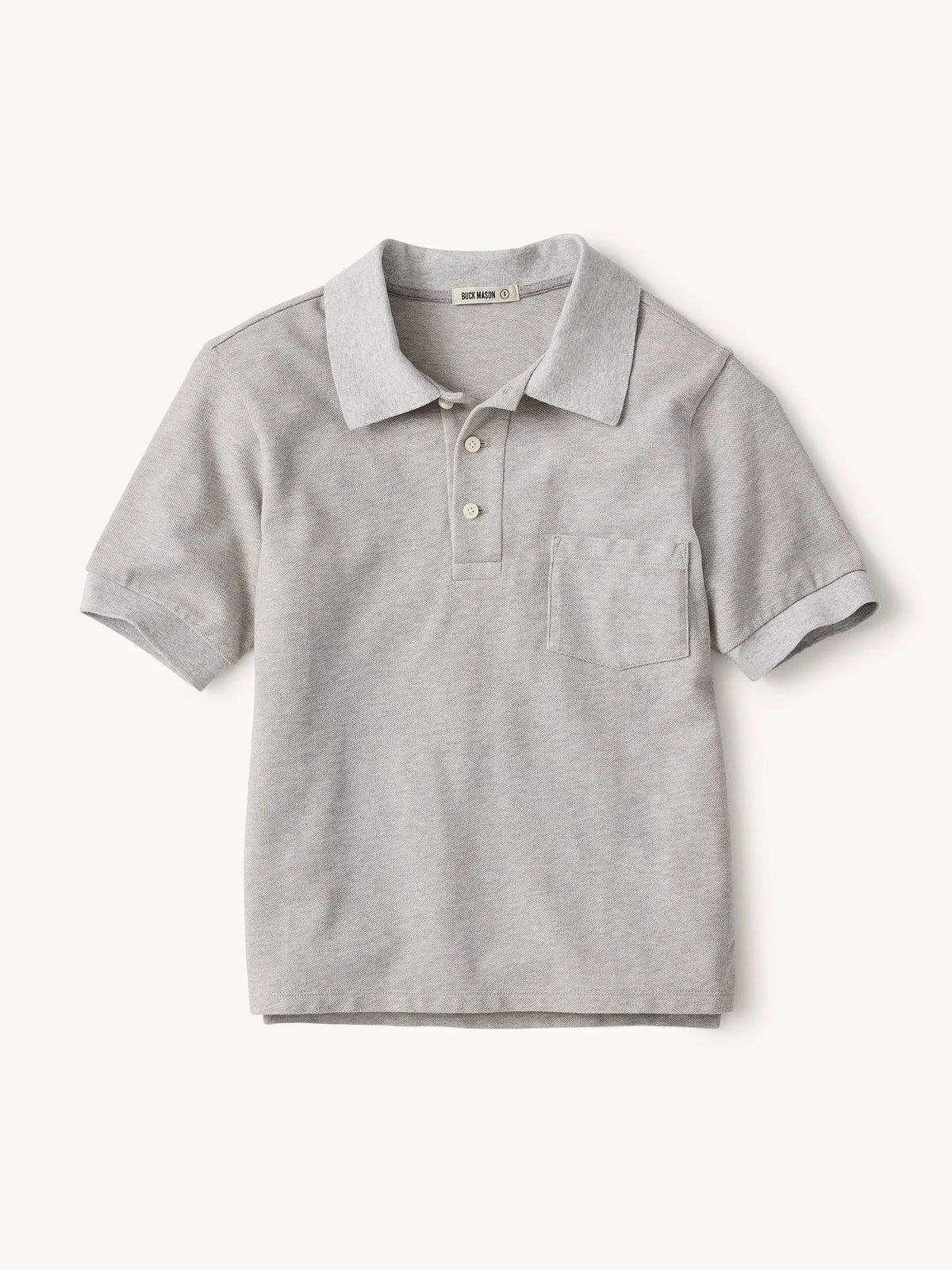 Heather Grey Campus Polo