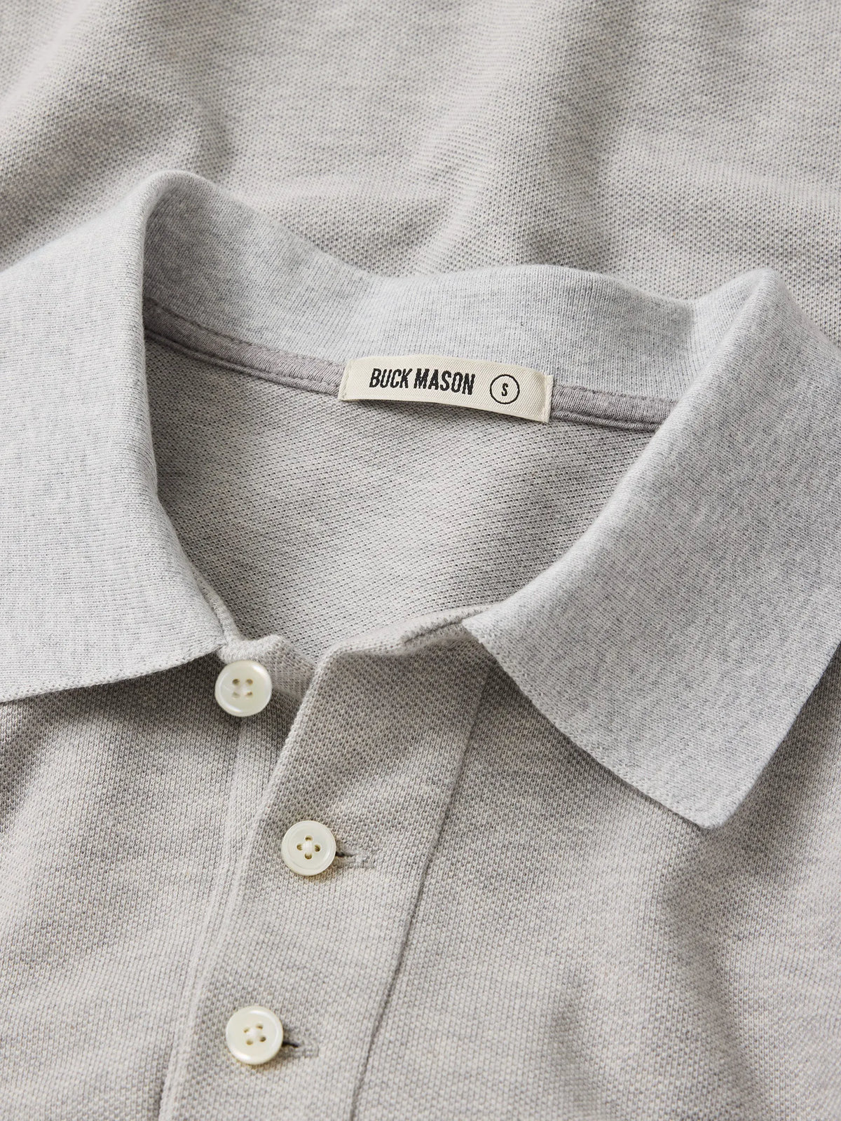 Heather Grey Campus Polo
