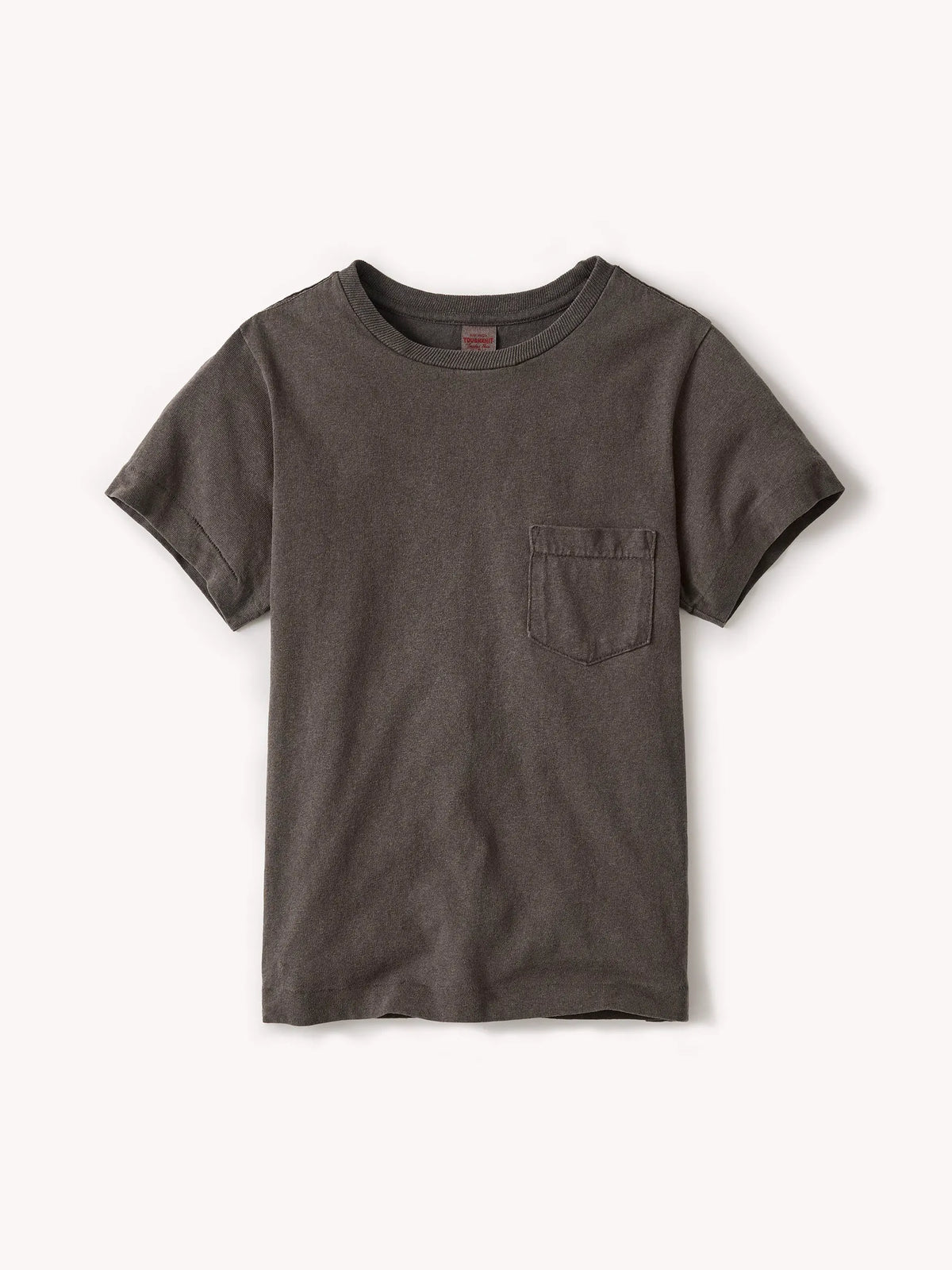 Coal Venice Wash Toughknit Shrunken Pocket Tee