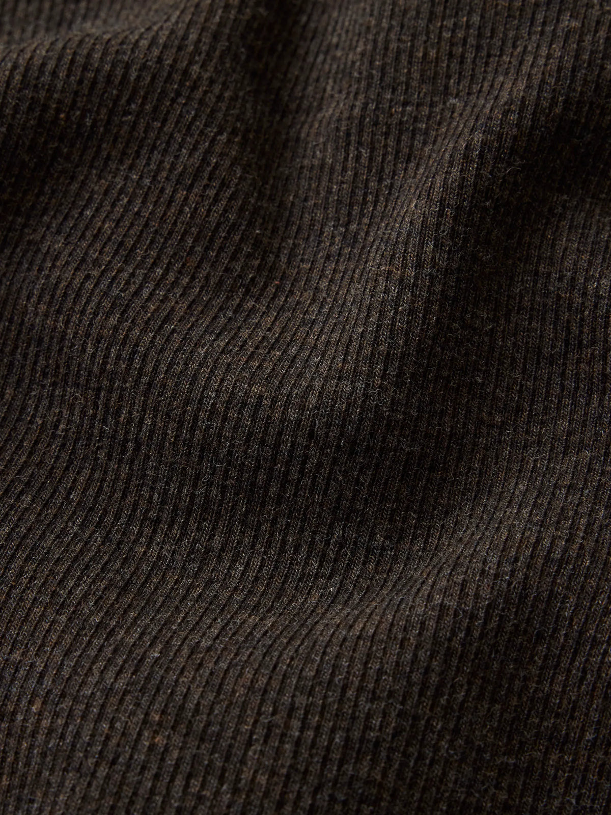 Marled Firewood Surplus Rib Cardigan