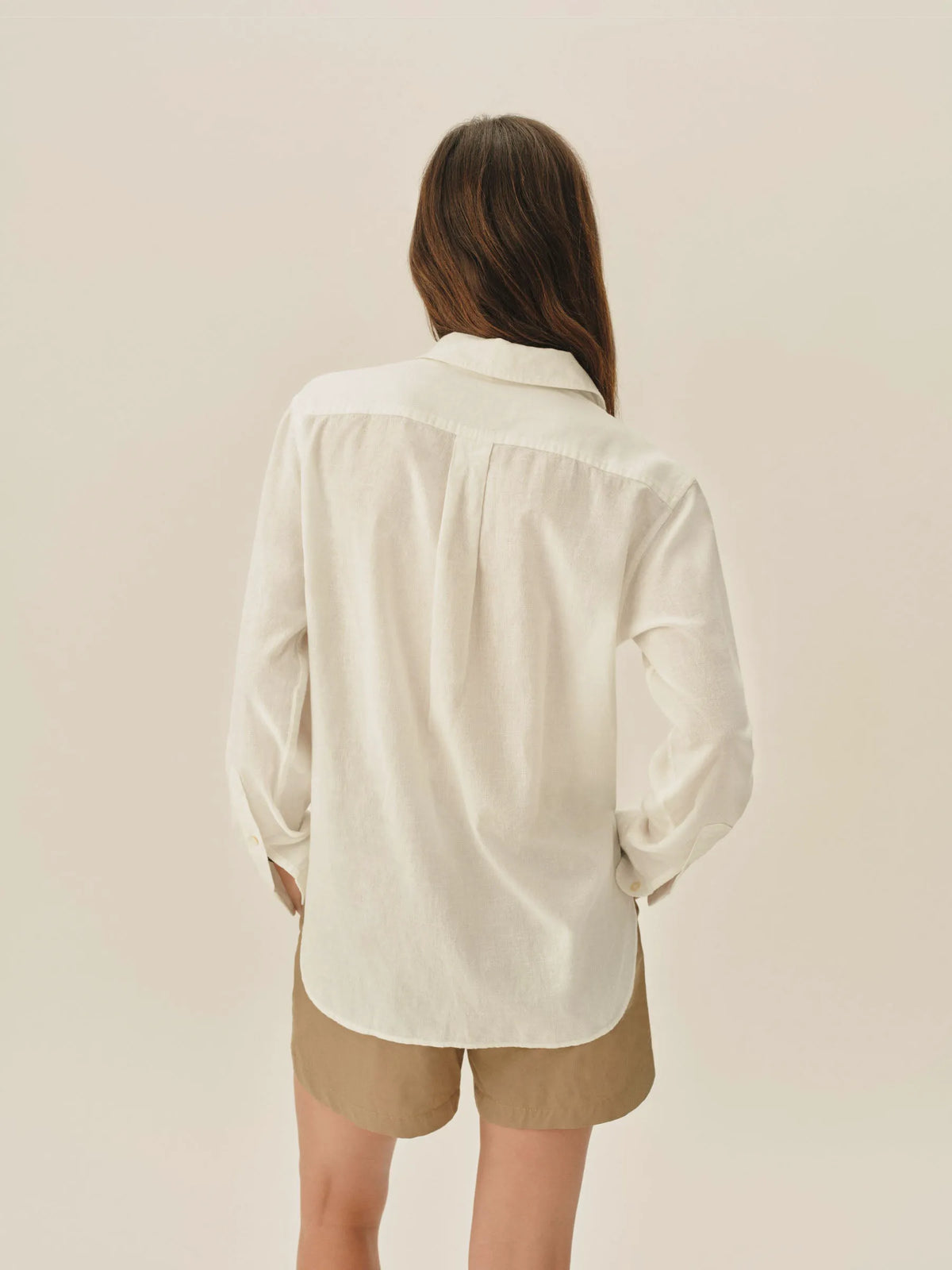 Natural Mainstay Cotton Linen Shirt