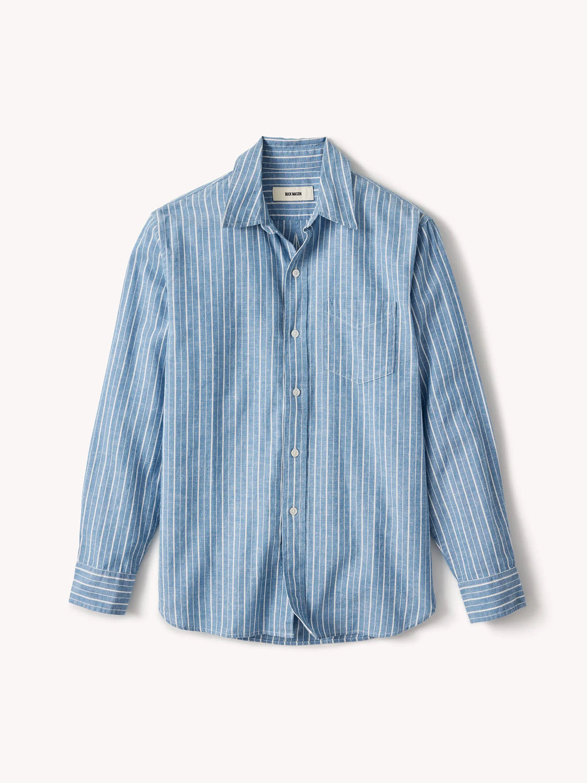 Harbor Stripe Mainstay Cotton Linen Shirt
