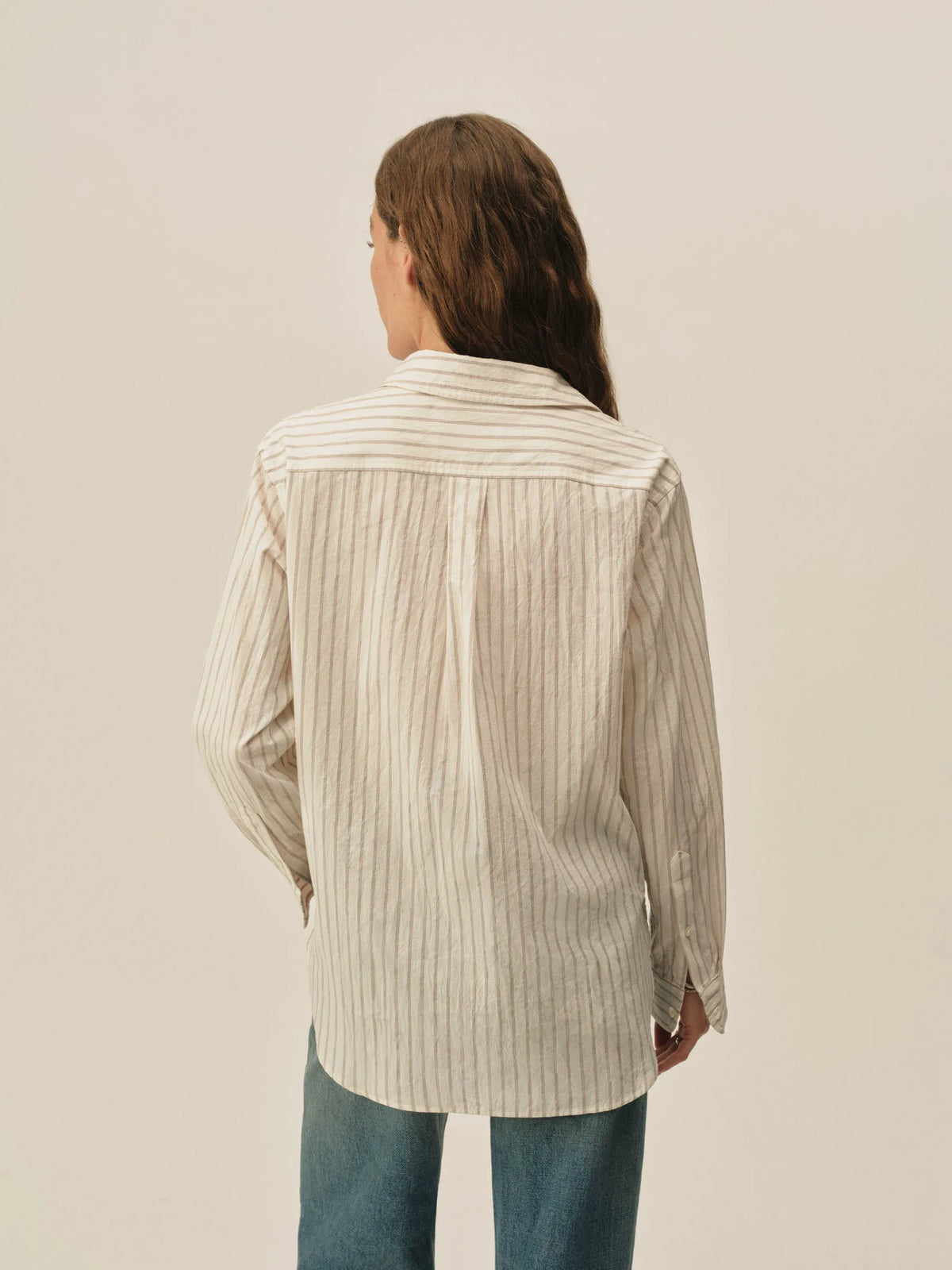 Chamomile Stripe Mainstay Cotton Shirt