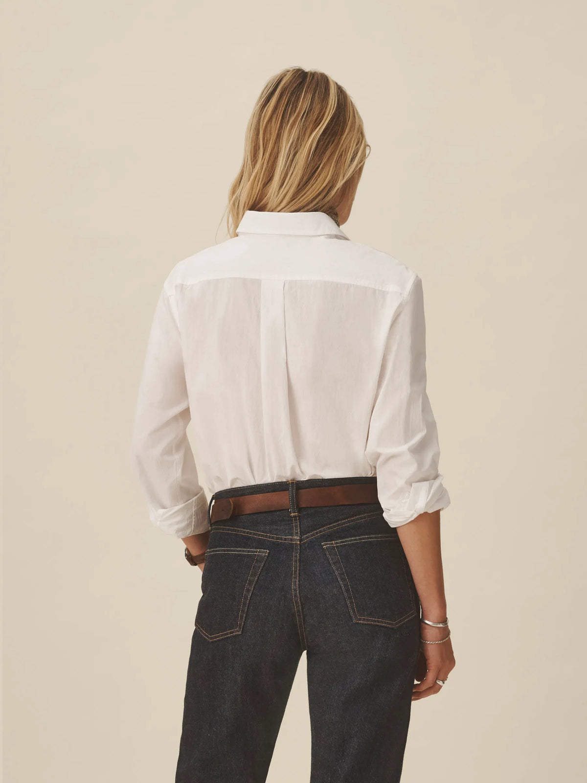 White Mainstay Cotton Shirt