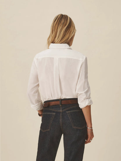 White Mainstay Cotton Shirt