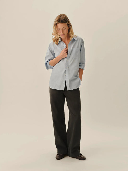 French Blue Eoe Mainstay Cotton Shirt