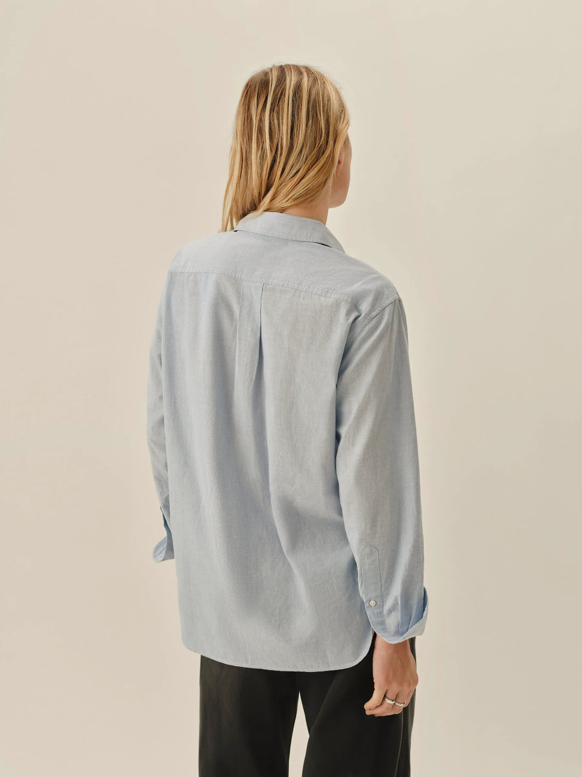 French Blue Eoe Mainstay Cotton Shirt