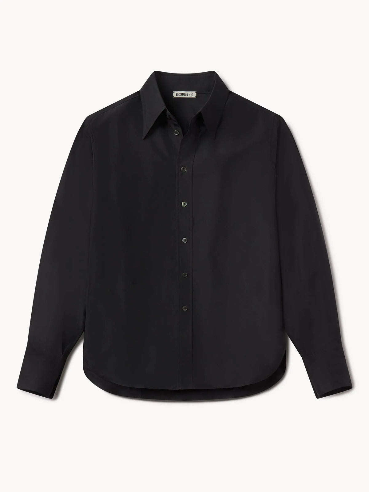 Black Pacific Silk Shirt