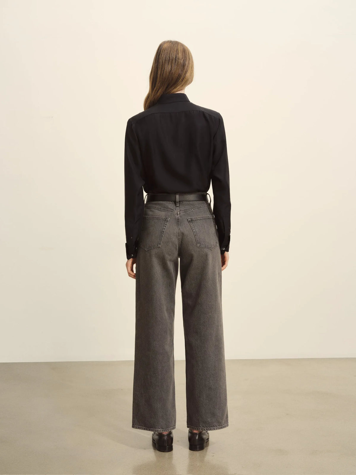 Black Pacific Silk Shirt