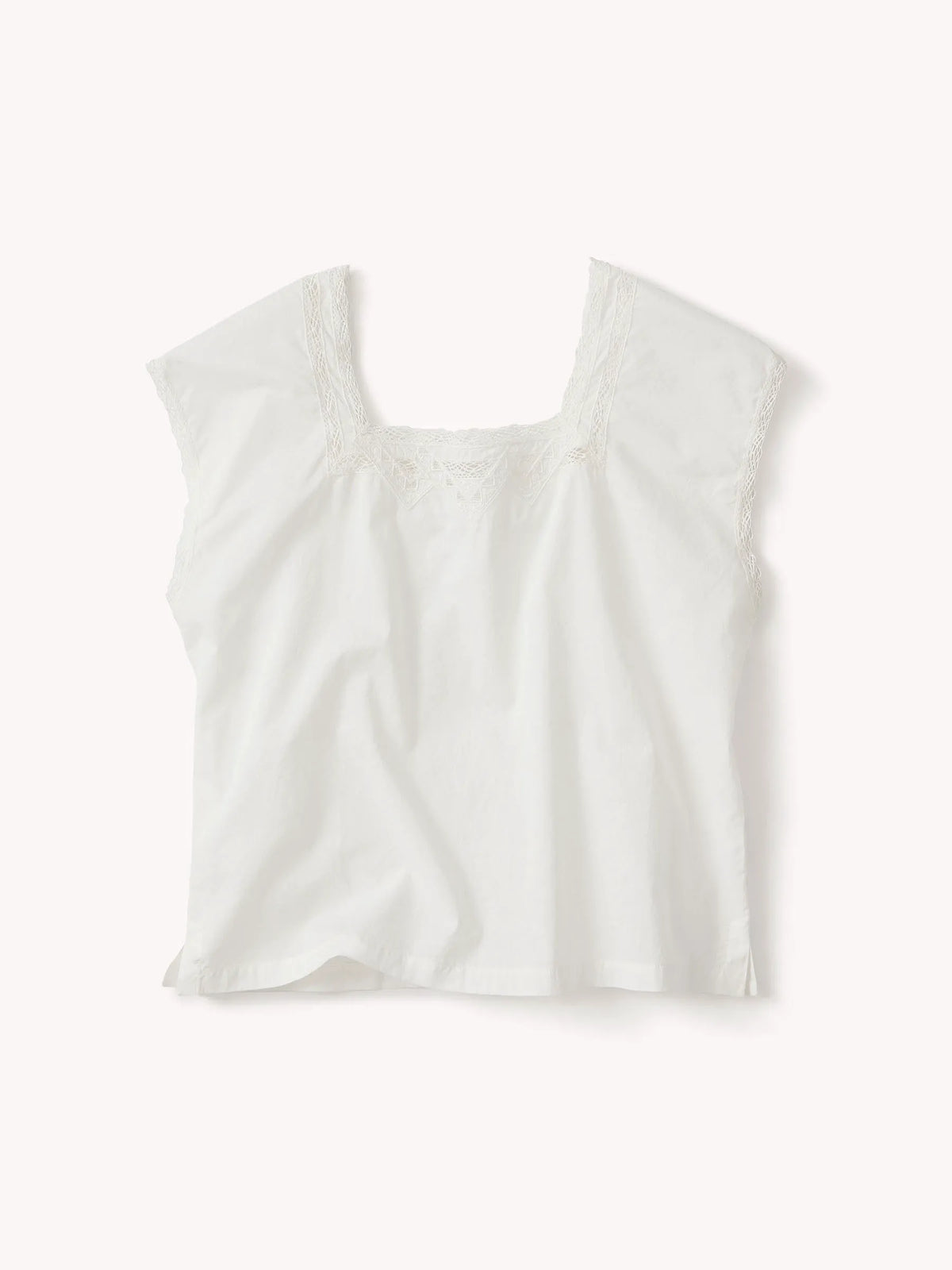 Natural Heirloom Poplin Tee