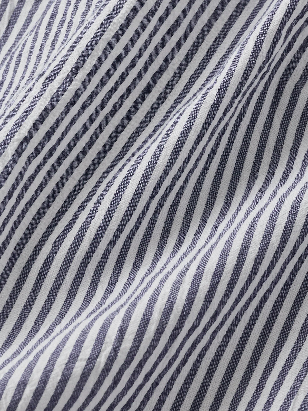 Hampton Stripe Blue / White Mainstay Cotton Ss Shirt Dress