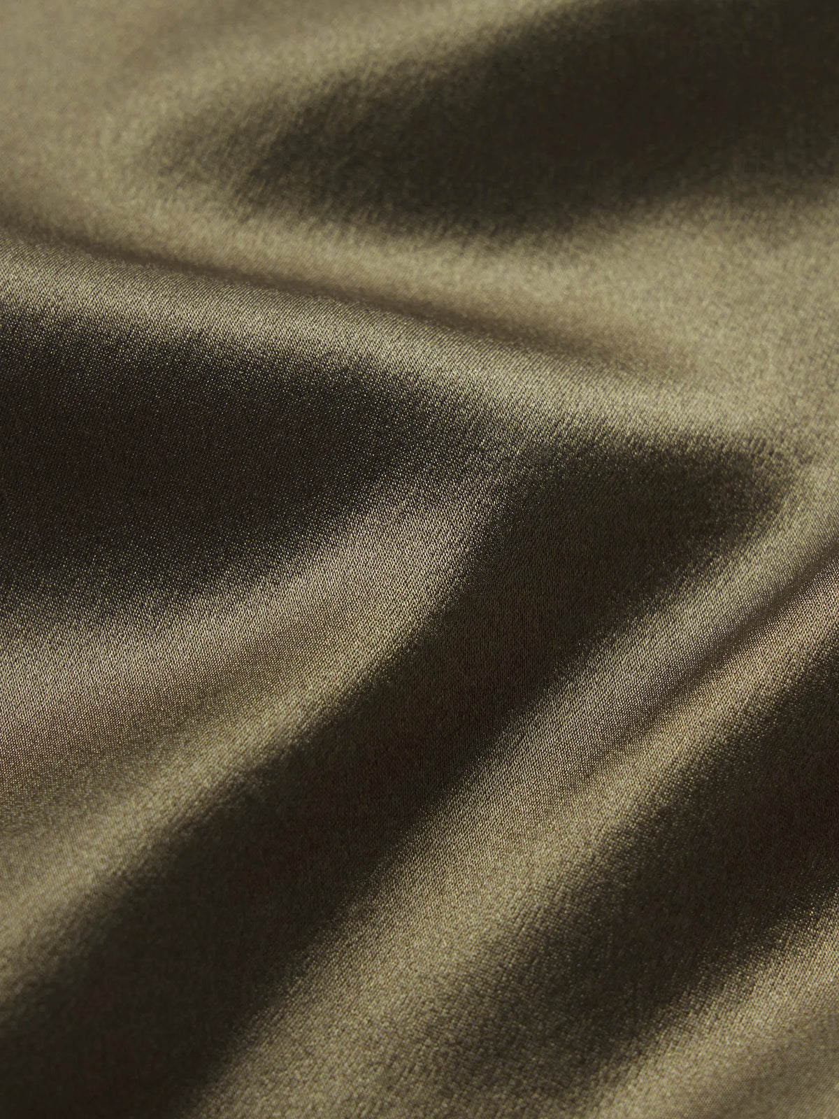 Field Olive Sunset Silk Slip Skirt