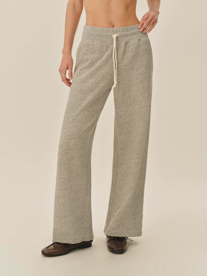 Vintage Heather Grey Vintage Interloop Wide Leg Sweatpant