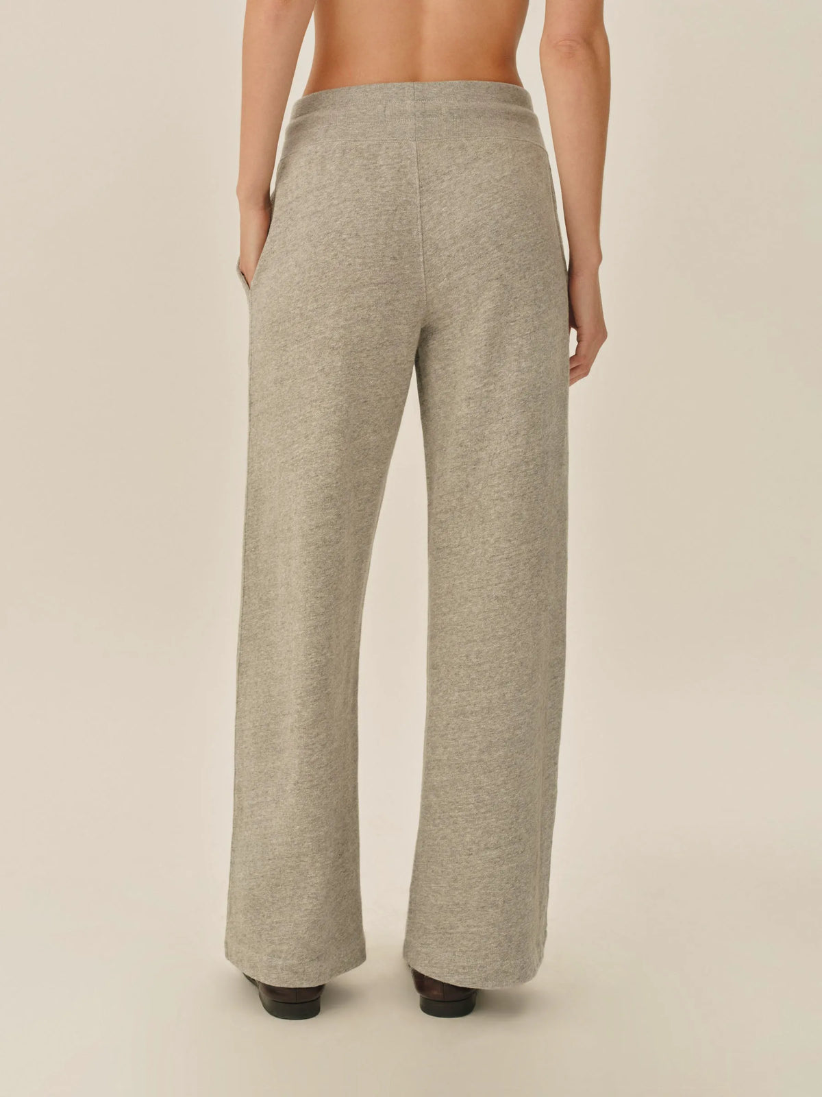 Vintage Heather Grey Vintage Interloop Wide Leg Sweatpant
