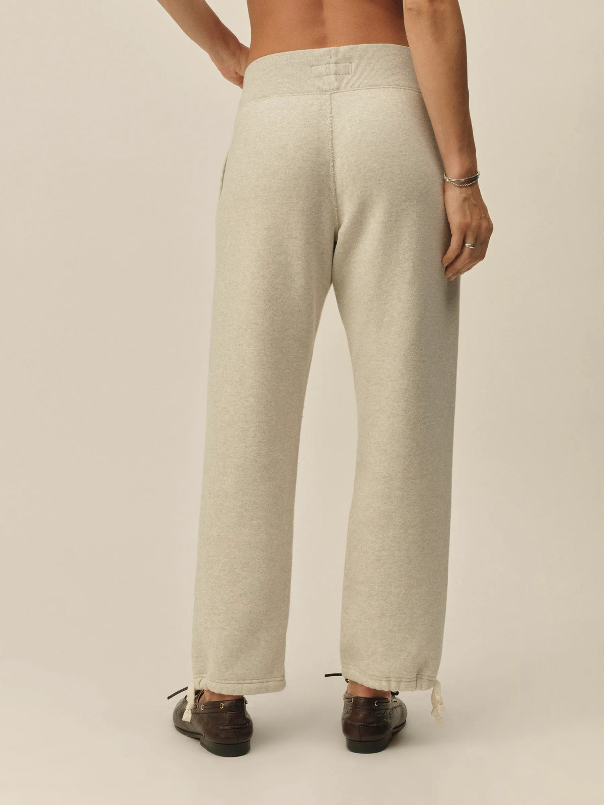 Heather Oat Featherweight Terry Sweatpant