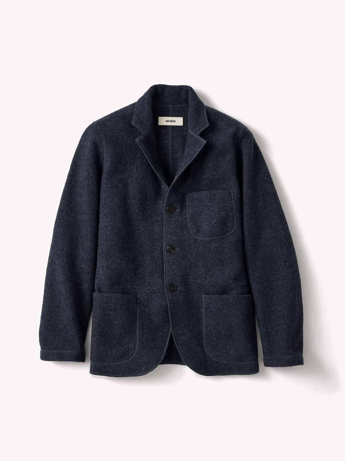 Marled Ink Felted Wool Chore Coat