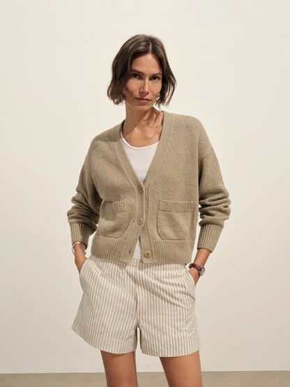 Chamomile/Brown Stripe Mainstay Boxer Short