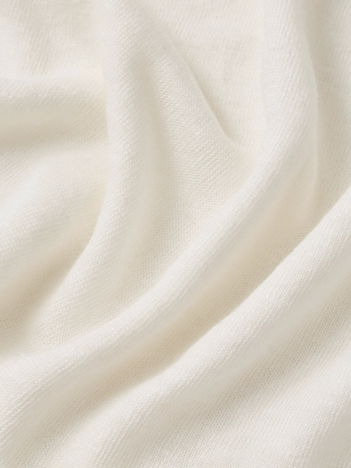 Natural Lighthouse Linen Roll Neck