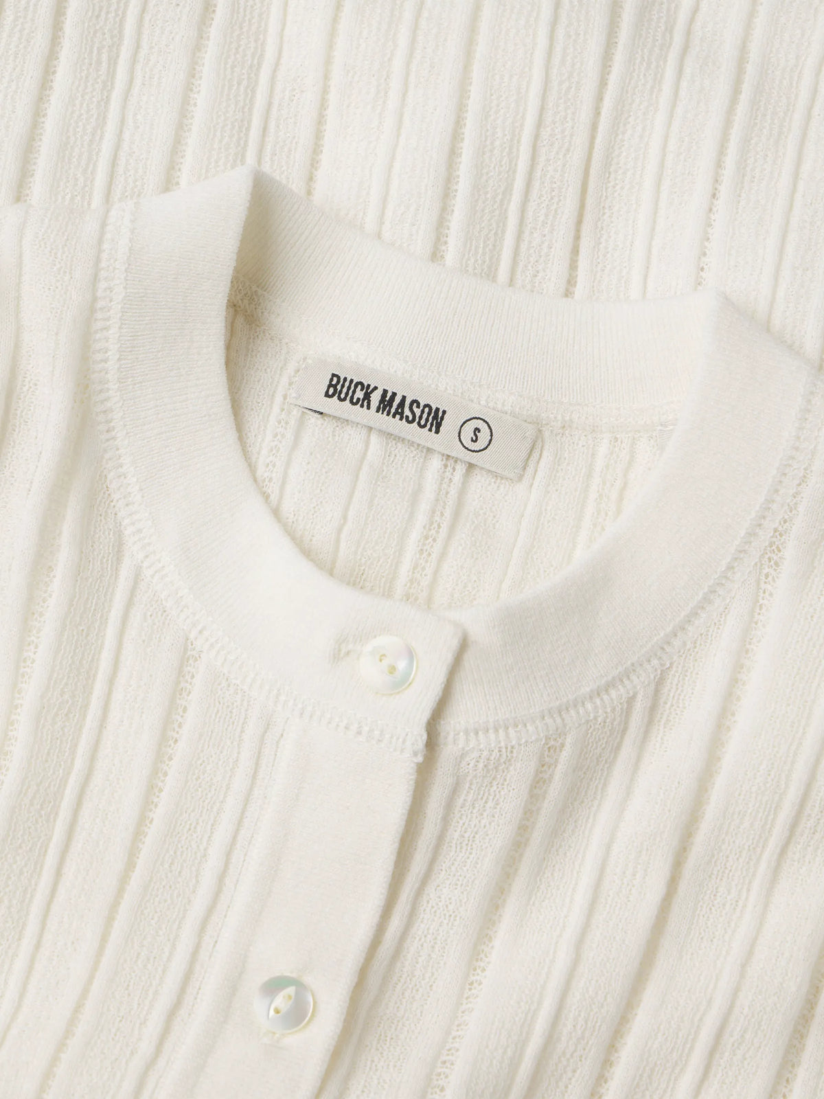 White Keepsake Pointelle Henley