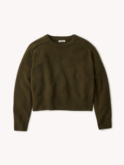 Pine California Cashmere Classic Crew