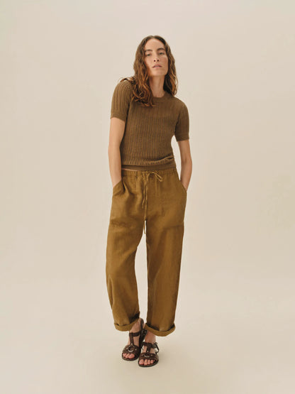 Hickory Coastline Crochet Tee