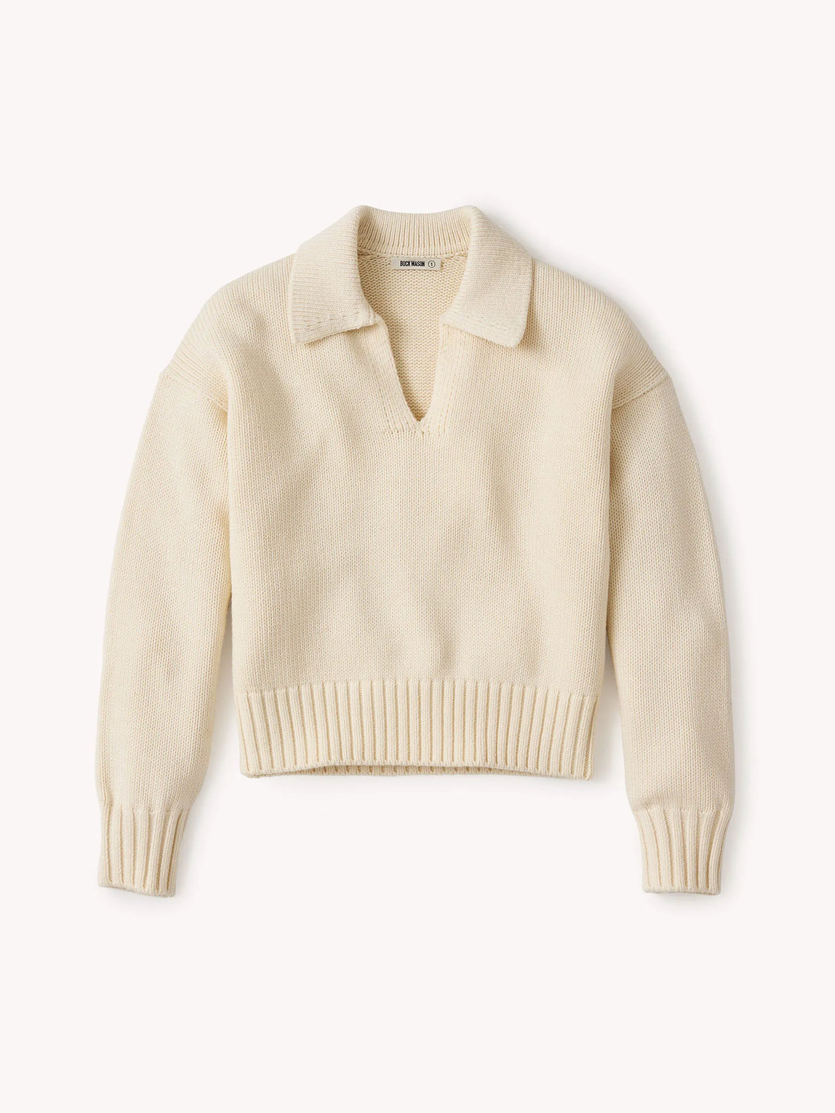 Natural Coastline Cotton Wool Popover