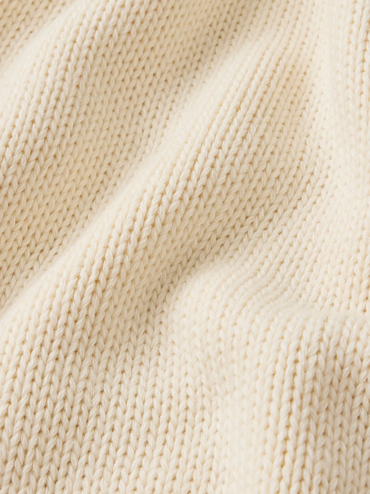 Natural Coastline Cotton Wool Popover