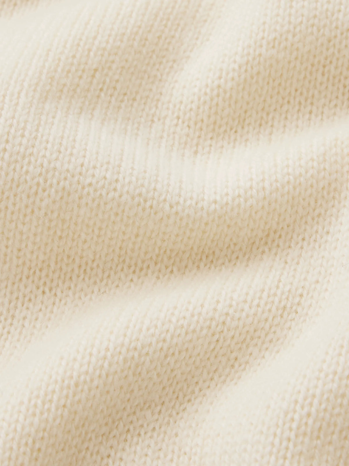 Natural California Cashmere S/S Crew