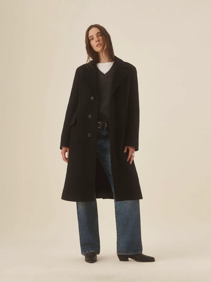 Black Rossmore Topcoat